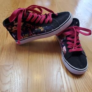 Floral sneakers